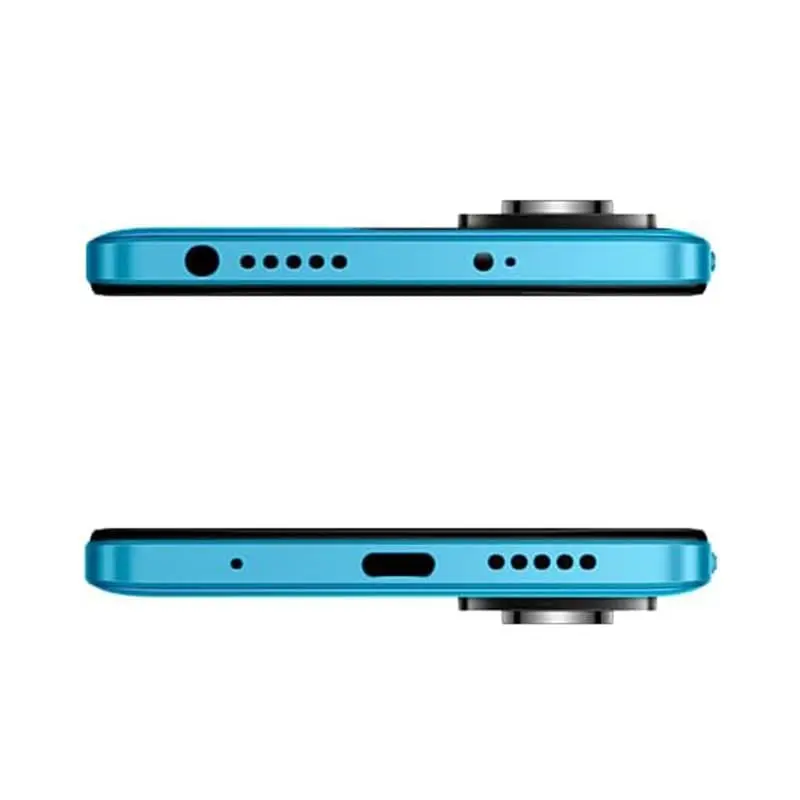 لبه های بالا و پایین گوشی موبایل ردمی نوت 12s blue